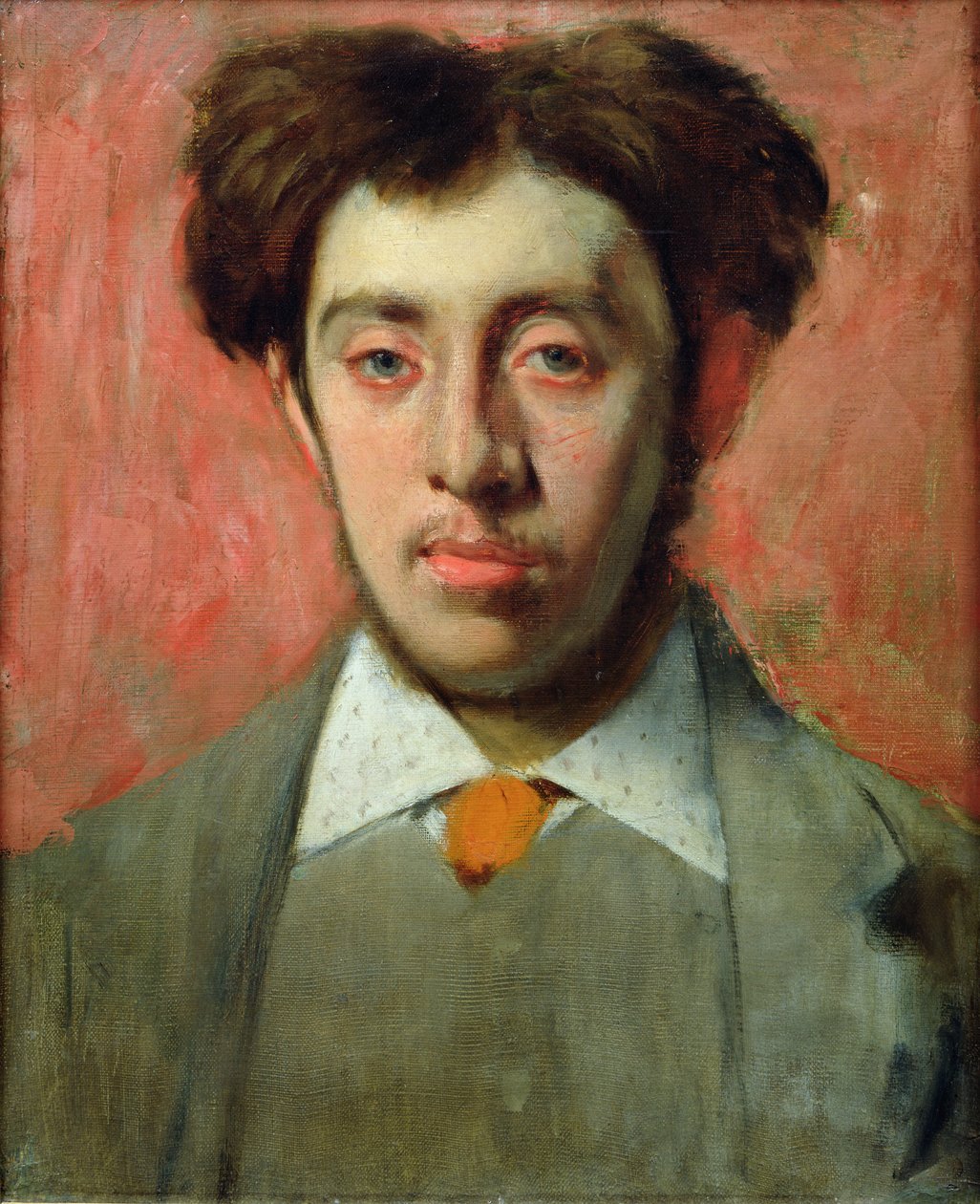 Portrett av Albert Melida av Edgar Degas
