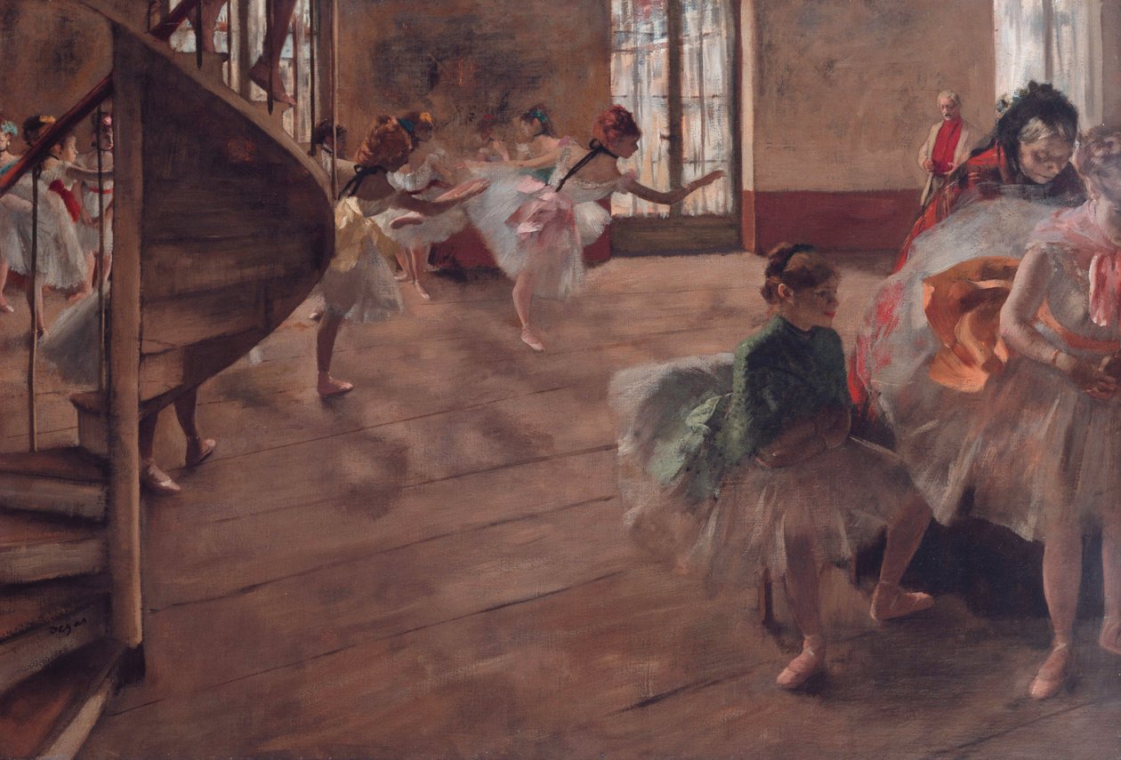 Øvelsen av Edgar Degas