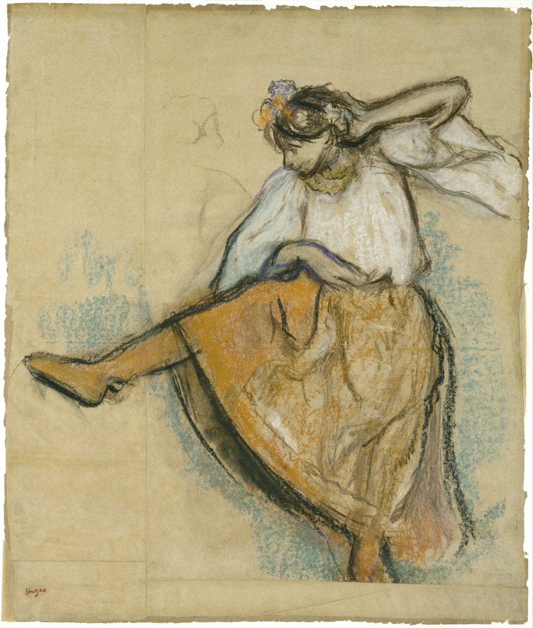 Den russiske danseren av Edgar Degas