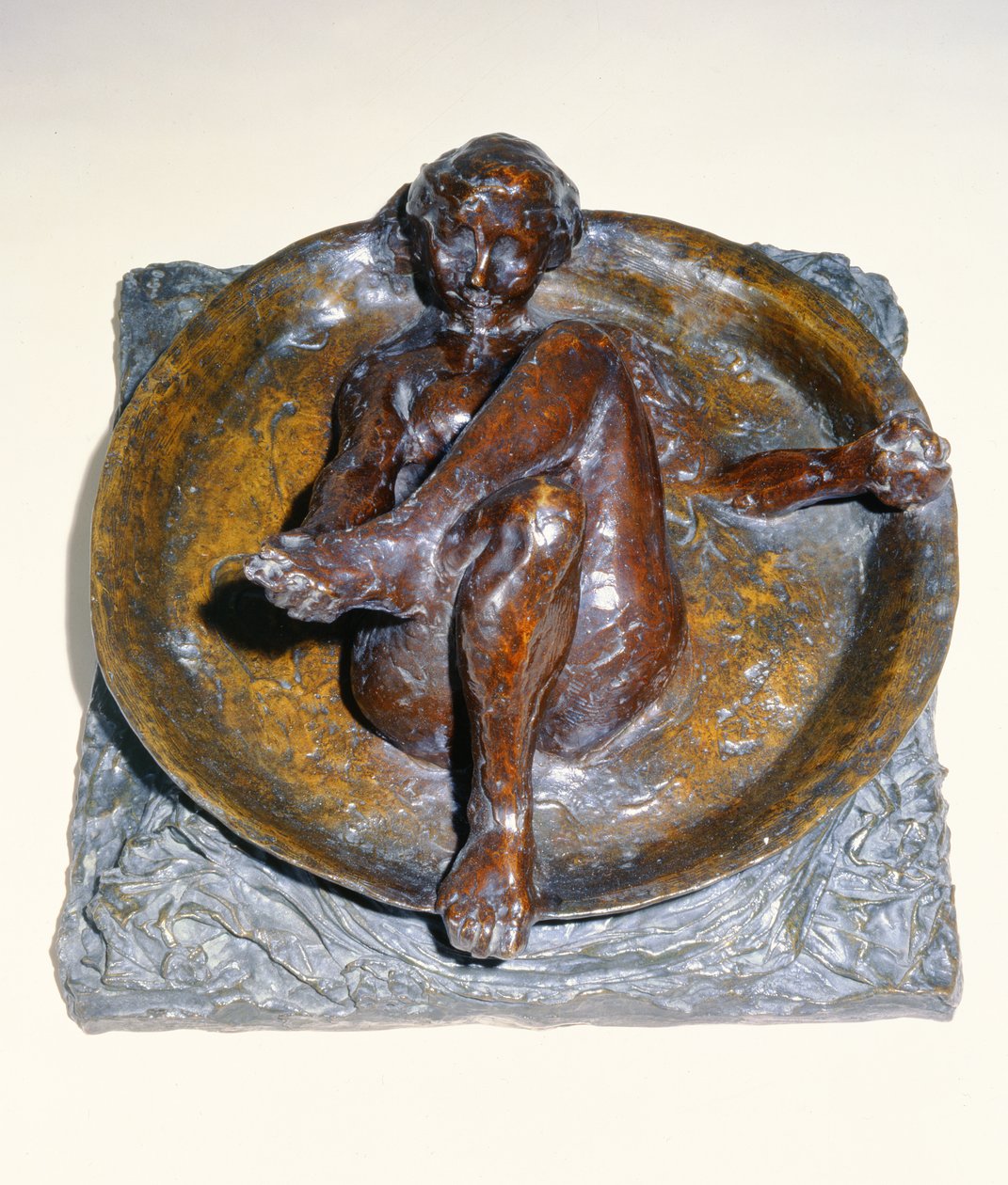 The Tub, 1889–1919 (bronse) av Edgar Degas