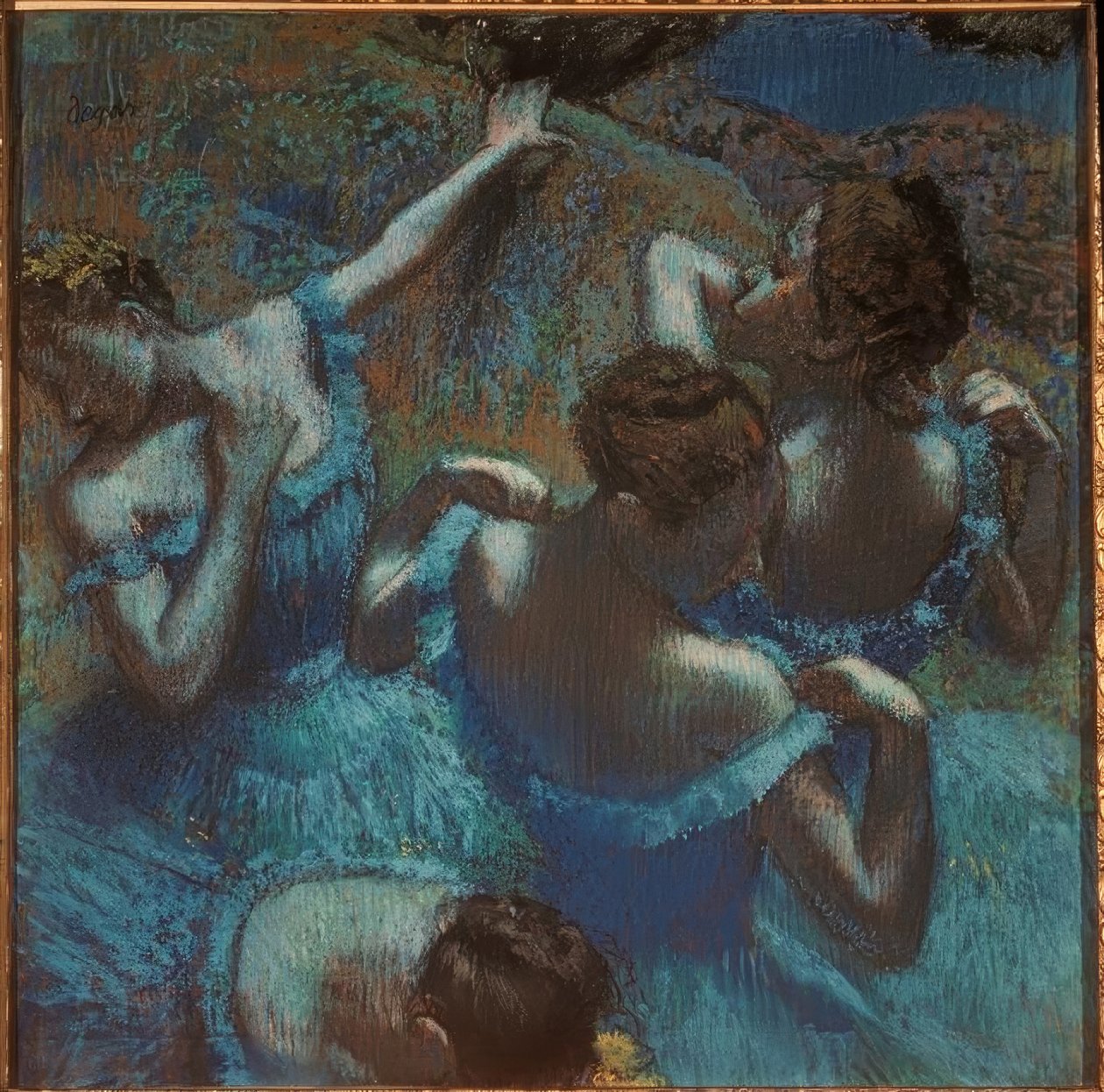 Dansere i blått av Edgar Degas