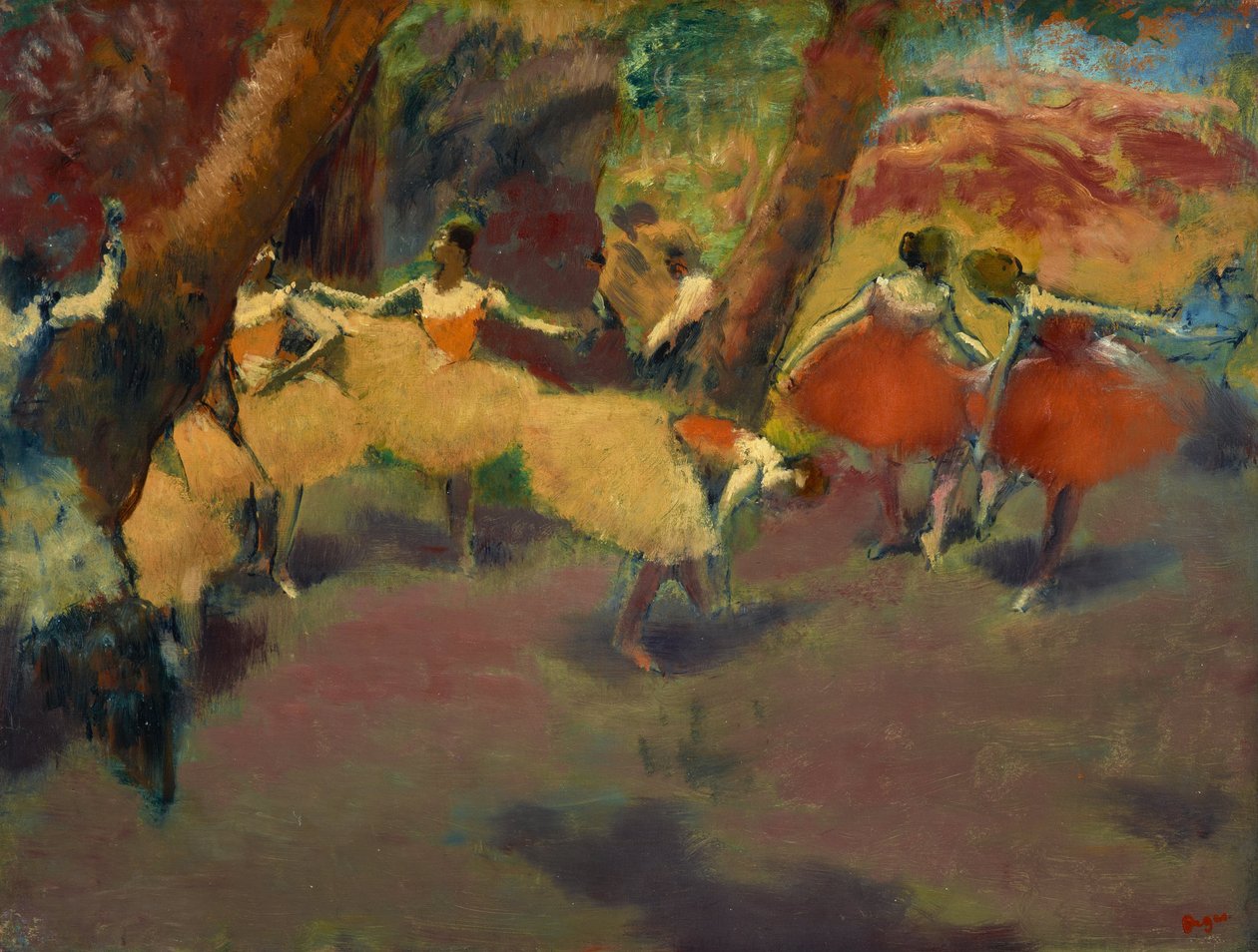 Før forestillingen av Edgar Degas