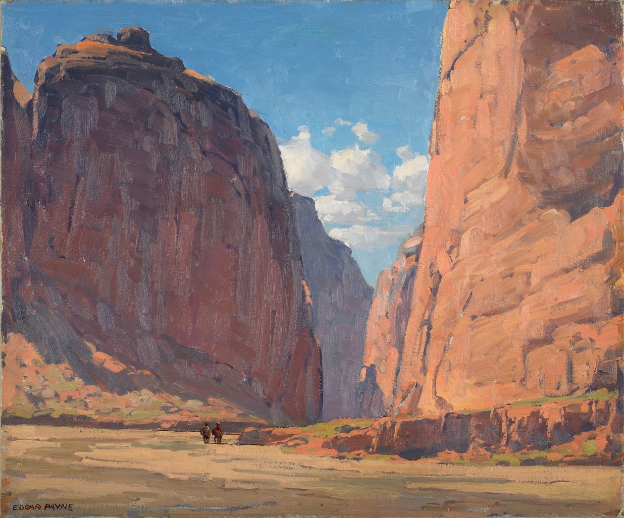Canyon Portal, ca. 1935 (olje på lerret) av Edgar Alwin Payne