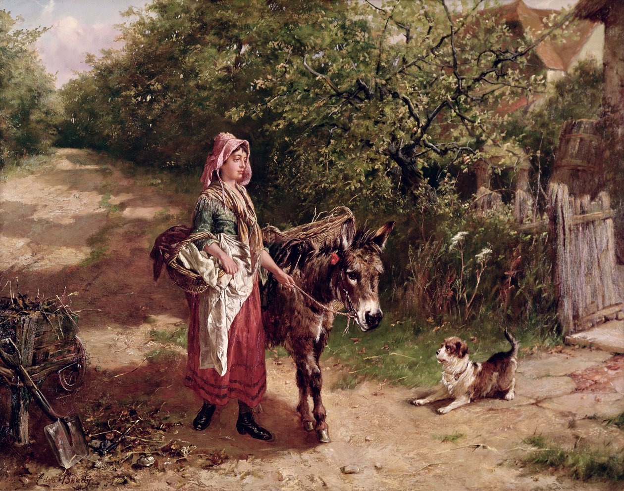Hjem fra Market av Edgar Bundy