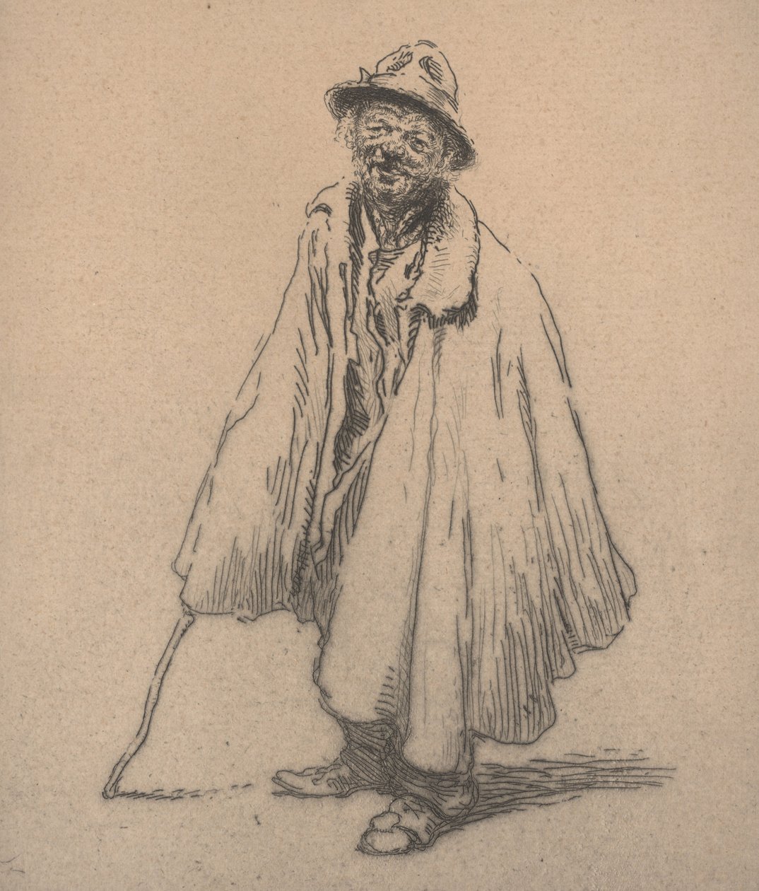 Francesconi, Venezia, tidlig på 1900-tallet (radering) av Edgar Chahine
