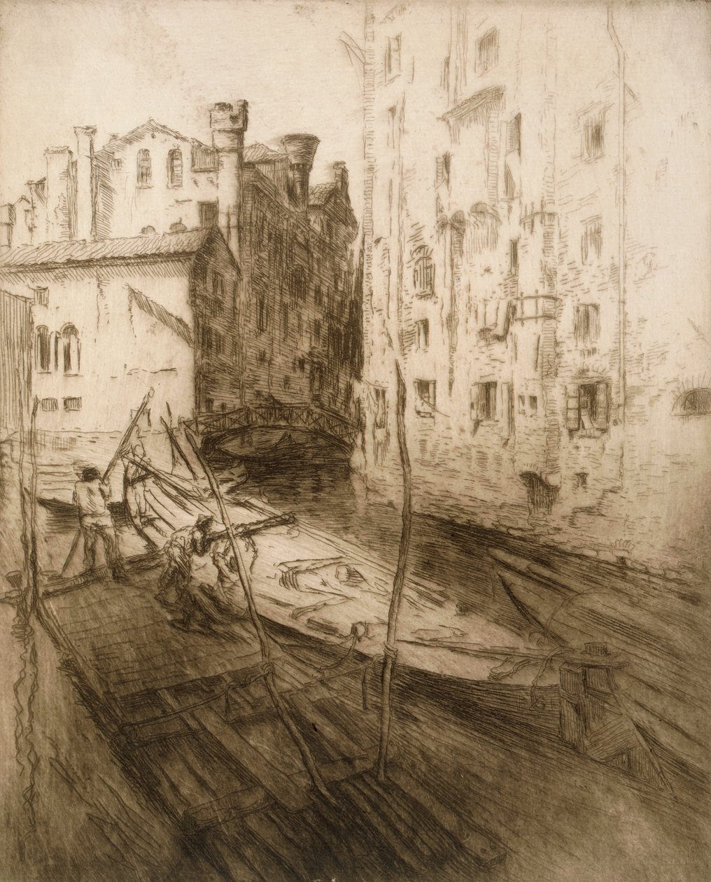 Den jødiske gettoen, Venezia, fra 