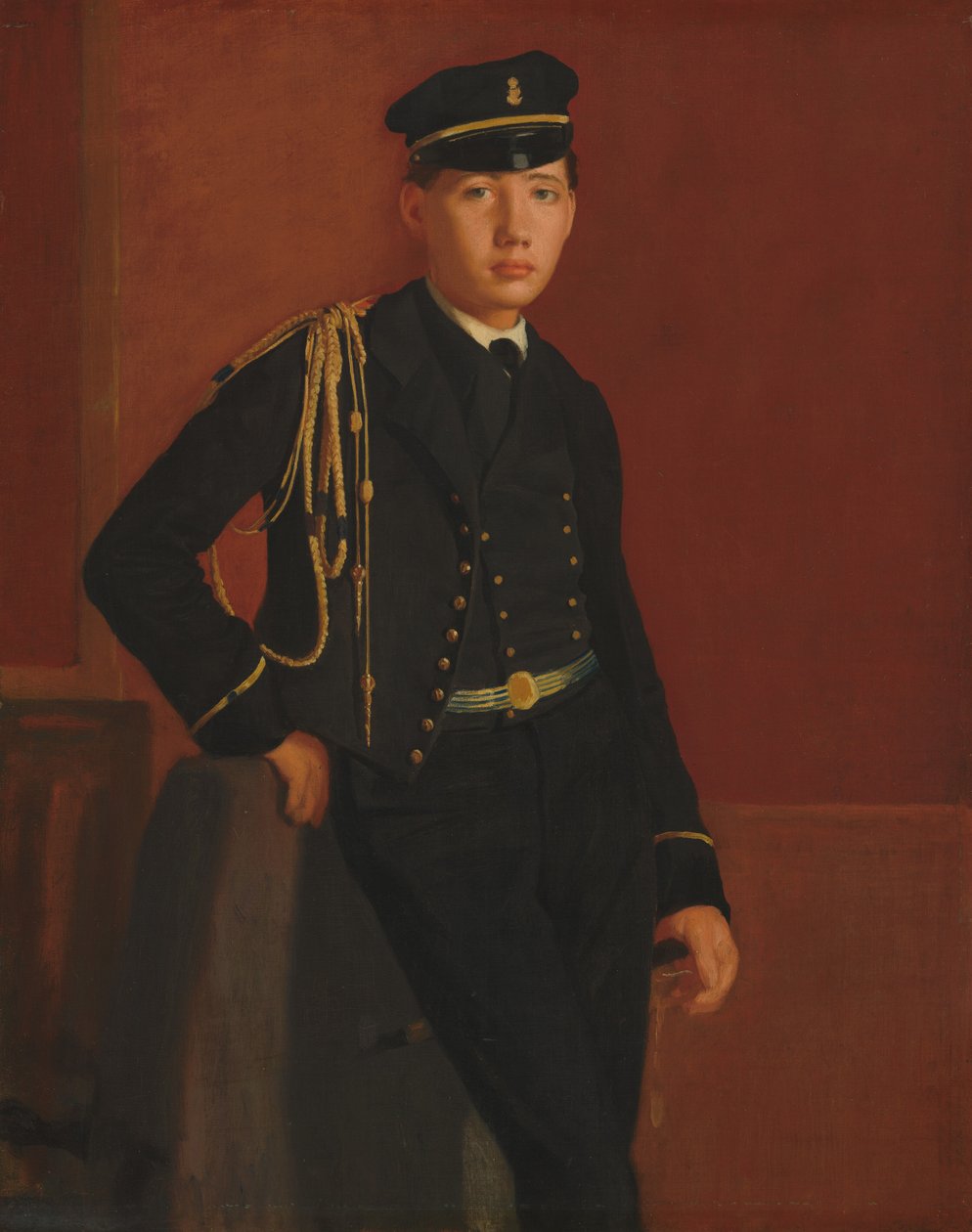 Achille De Gas i uniformen til en kadett, 18561857. av Edgar Degas