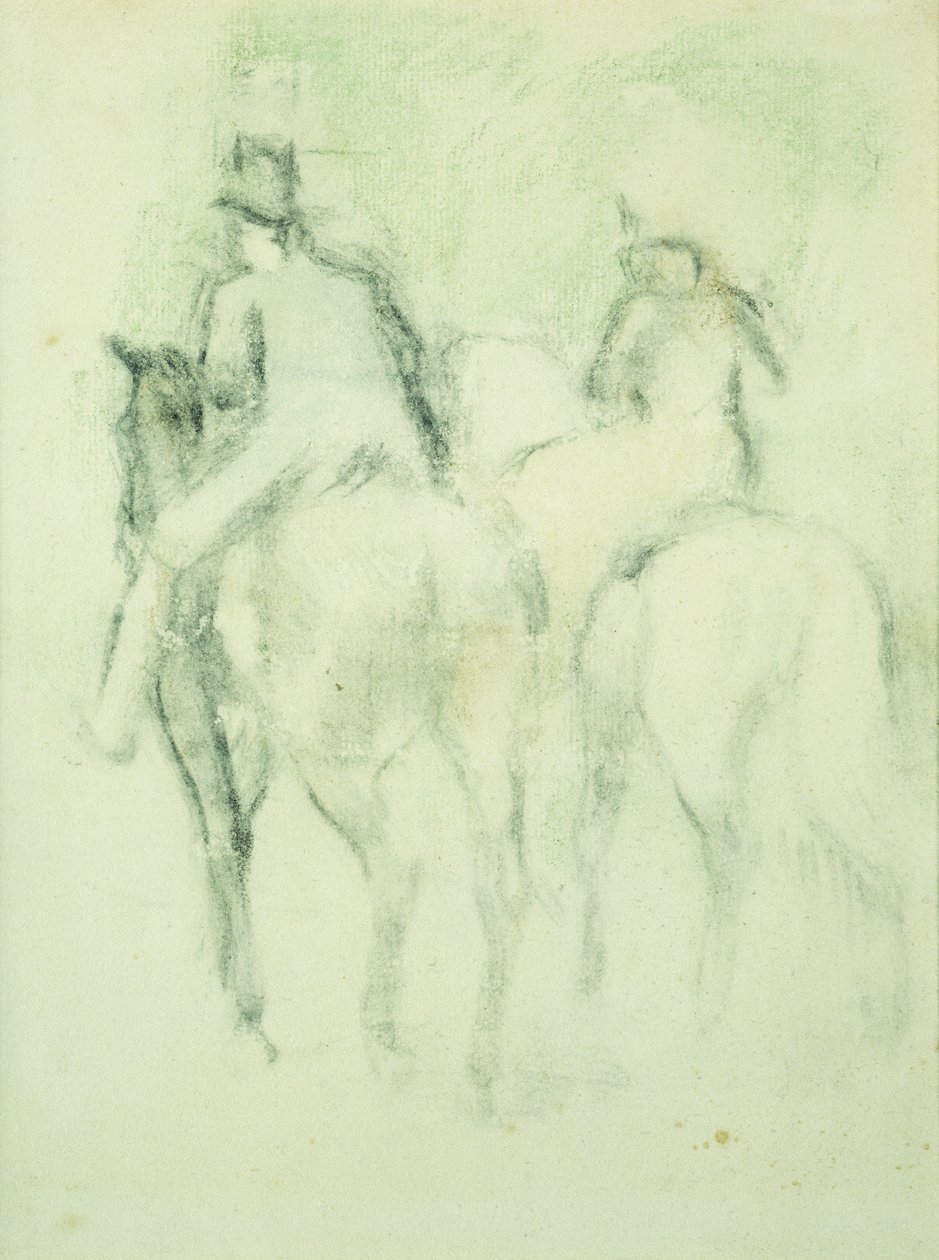 Amazon og rytter, av Edgar Degas