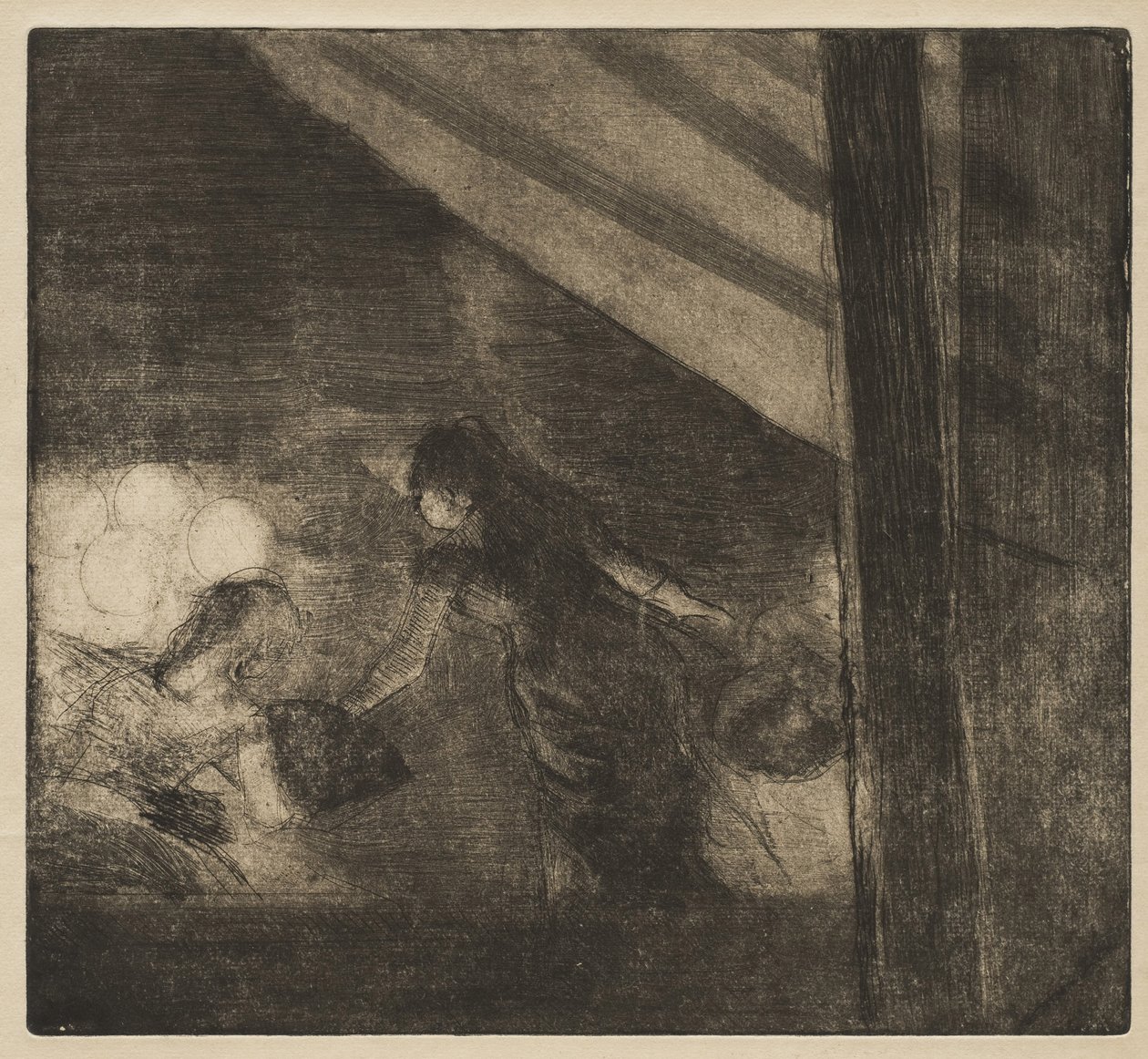 På Café des Ambassadeurs, ca. 1879-80 av Edgar Degas