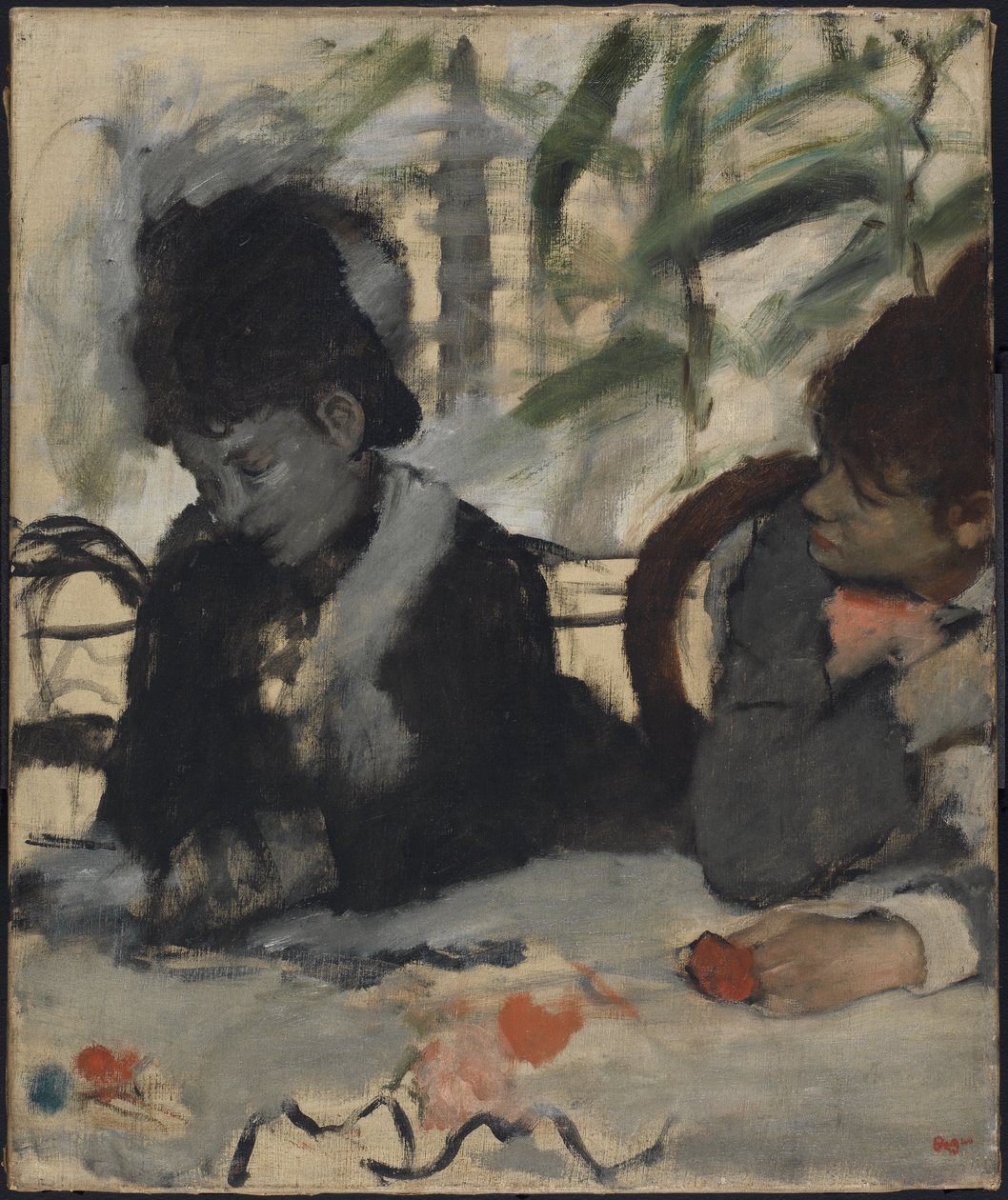 På kafeen av Edgar Degas
