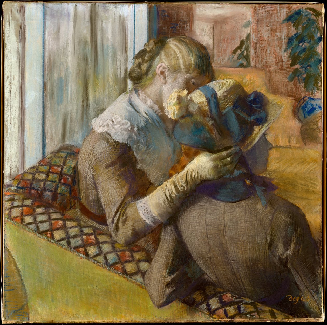 Hos modisten av Edgar Degas