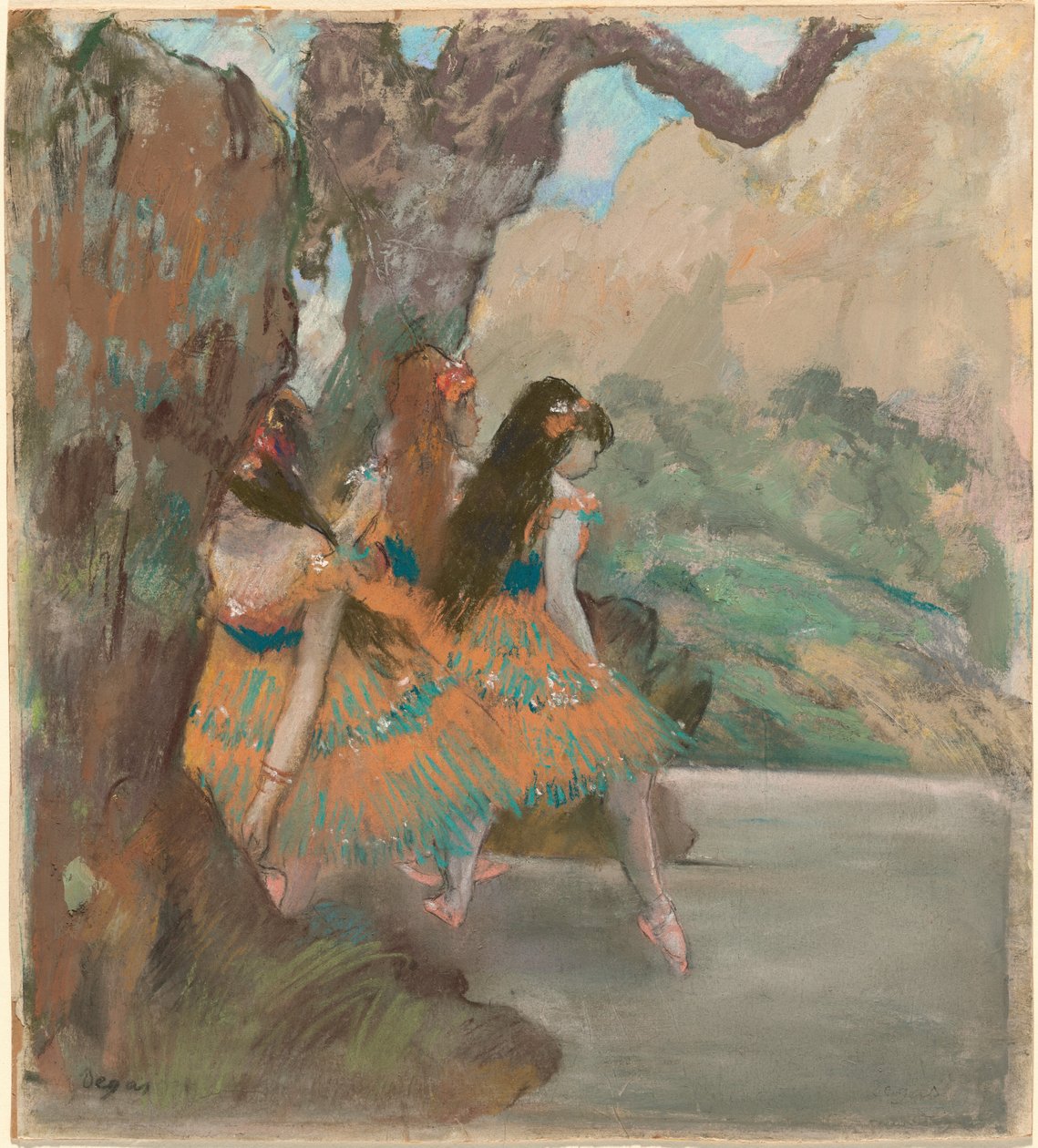 Ballettdansere, ca. 1877. av Edgar Degas