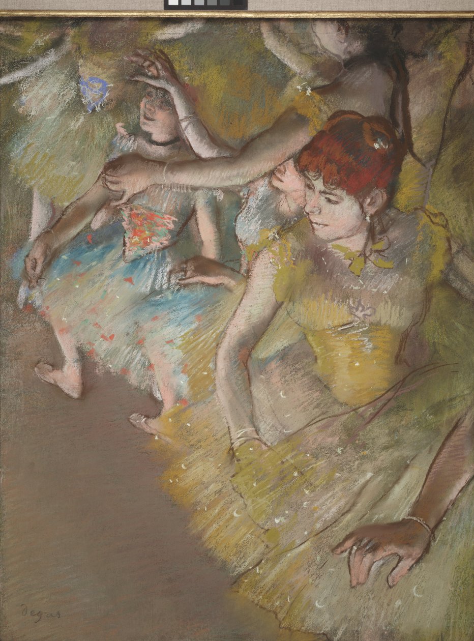 Ballettdansere på scenen av Edgar Degas
