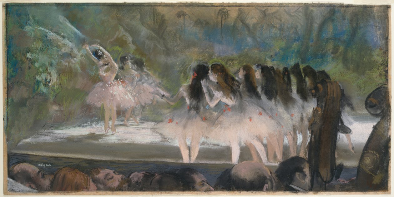 Ballett på Parisoperaen av Edgar Degas