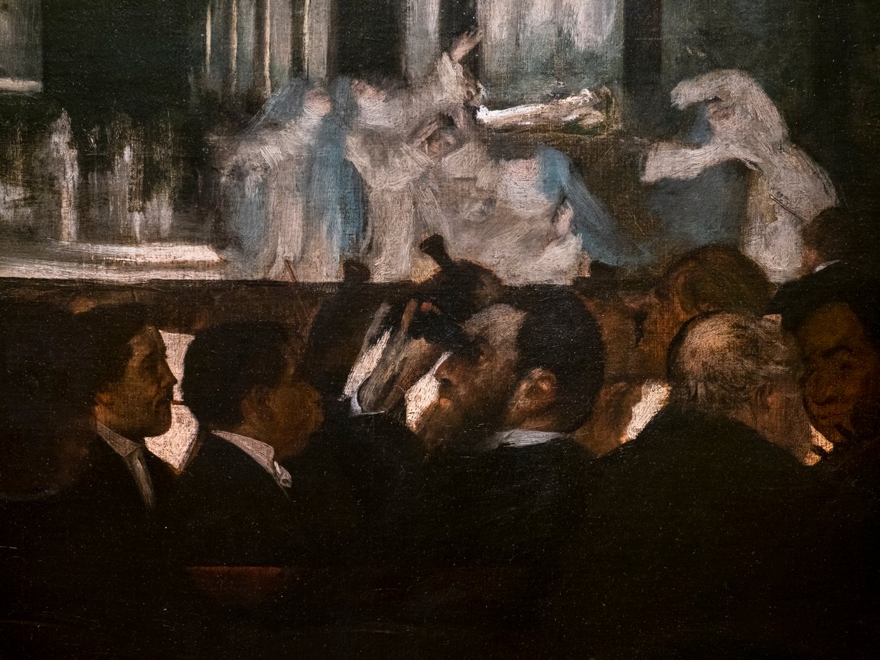 Ballett av Robert djevelen (detalj). 1871-1872. Olje på lerret. av Edgar Degas