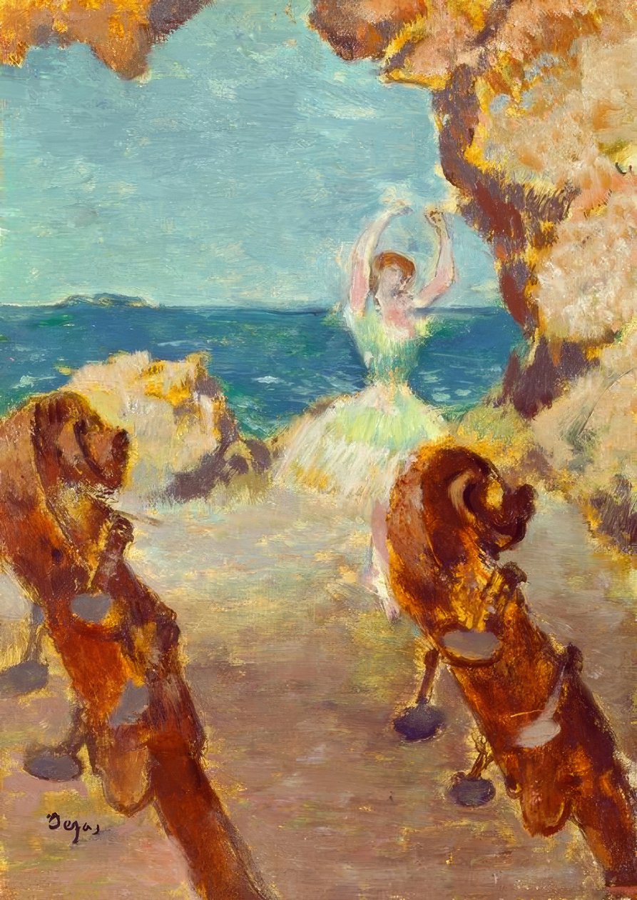 Ballettteater av Edgar Degas