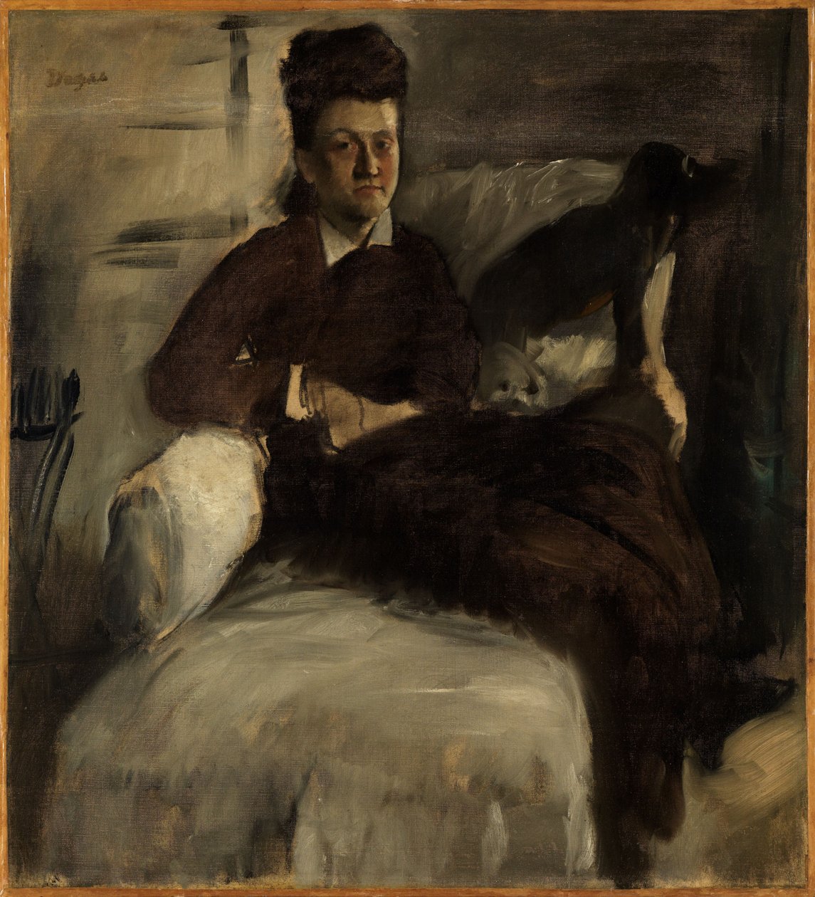 Portrett av Madame Jeantaud av Edgar Degas