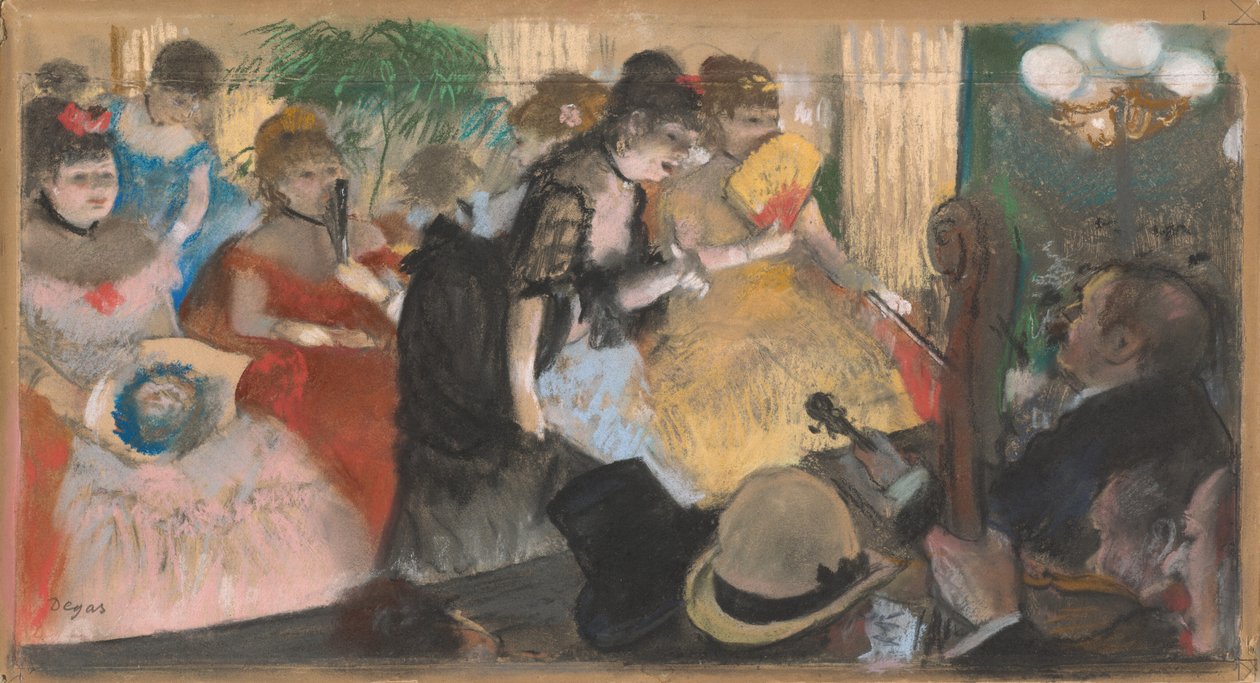 Kafé-konsert av Edgar Degas