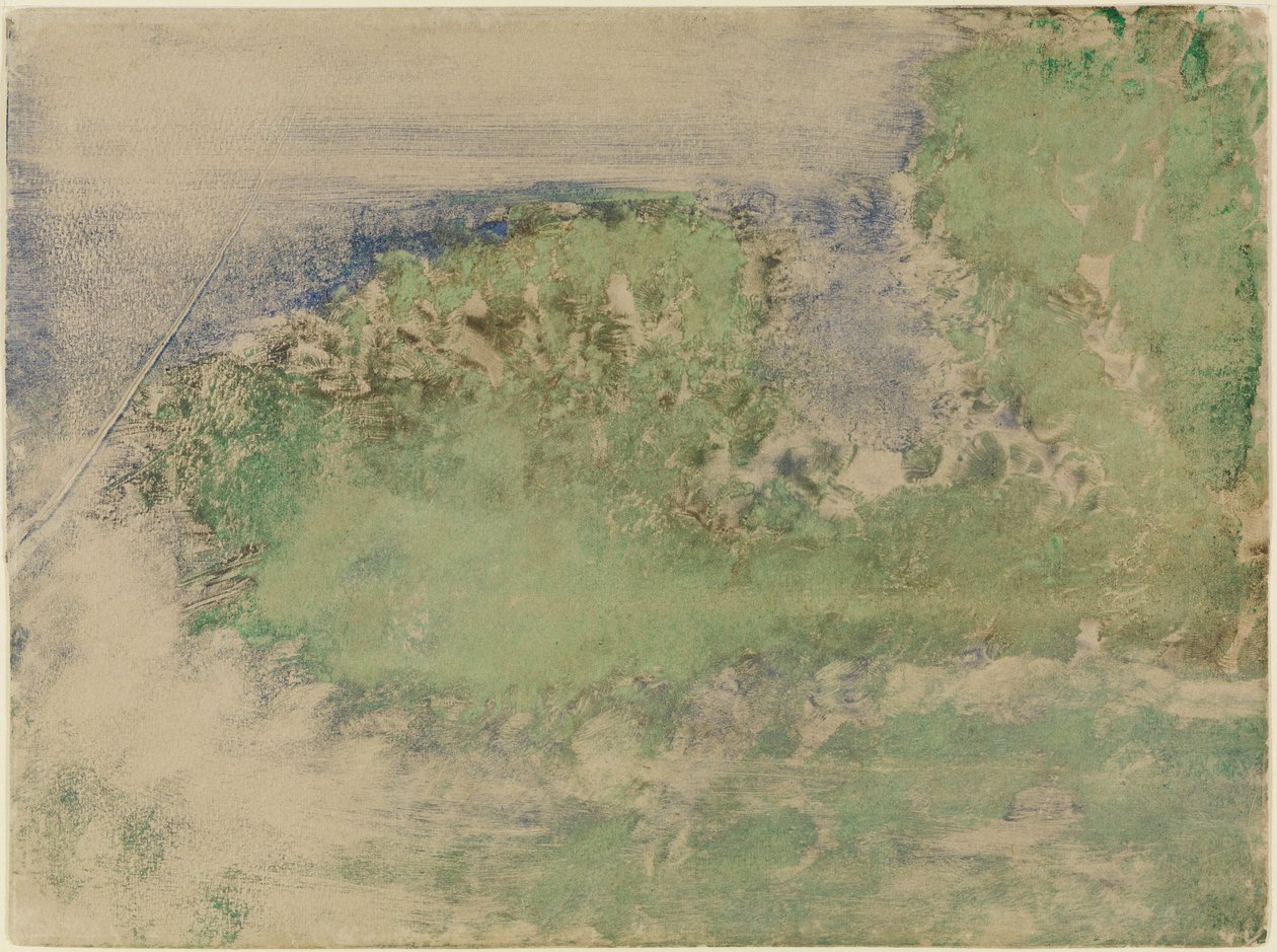 Cap Ferrat av Edgar Degas