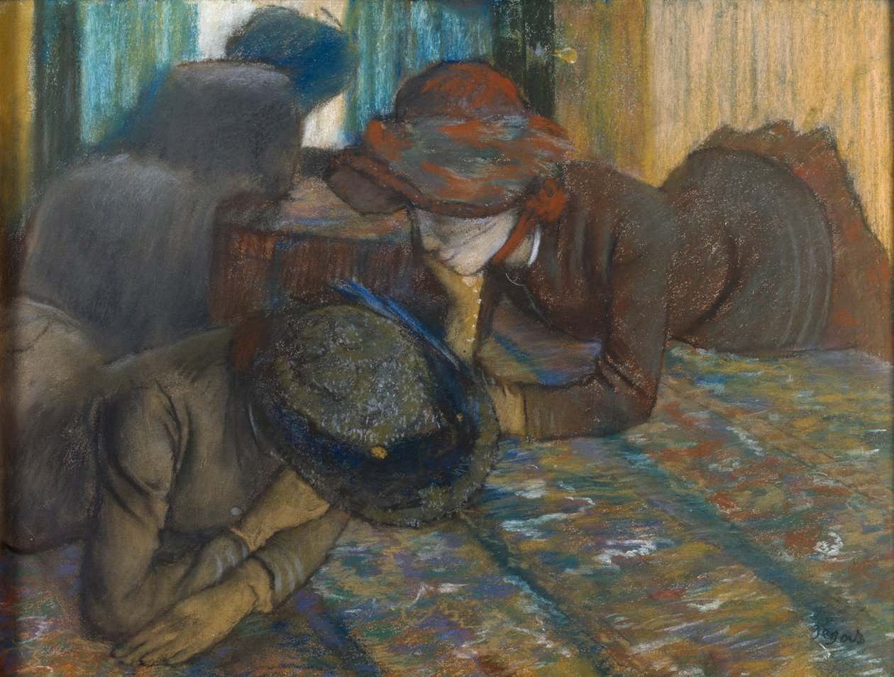 Samtale av Edgar Degas