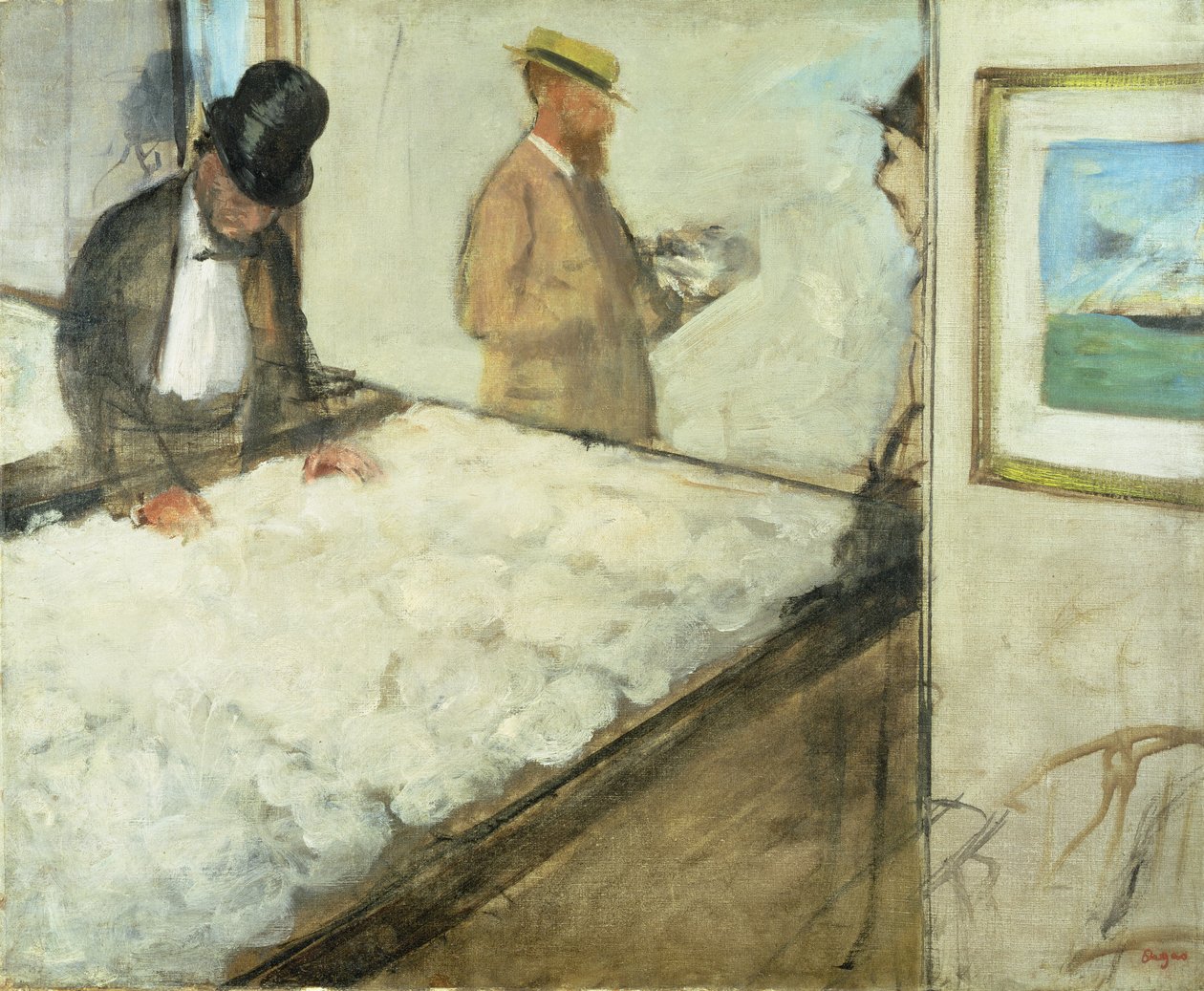 Cotton Merchants i New Orleans, 1873 (olje på lin) av Edgar Degas