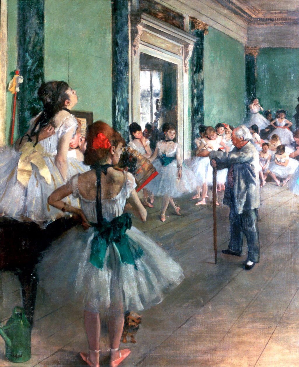 Dansekurs, 1874 av Edgar Degas