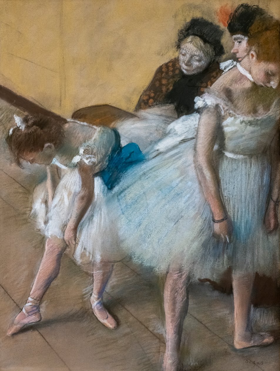 Danse eksamen. 1880. Pastell på papir. av Edgar Degas
