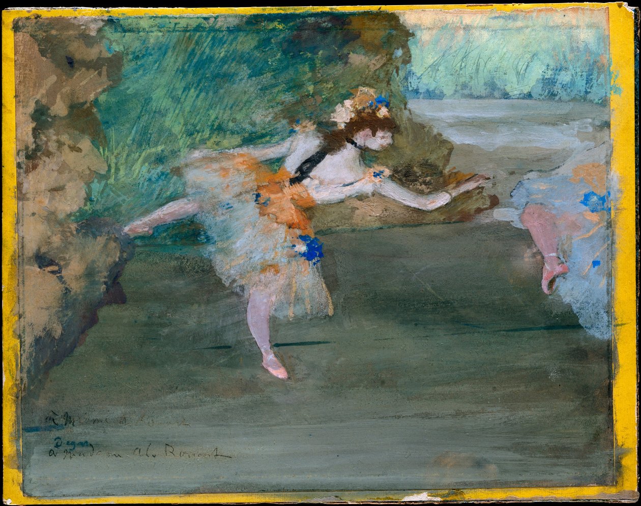 Danser på scenen av Edgar Degas