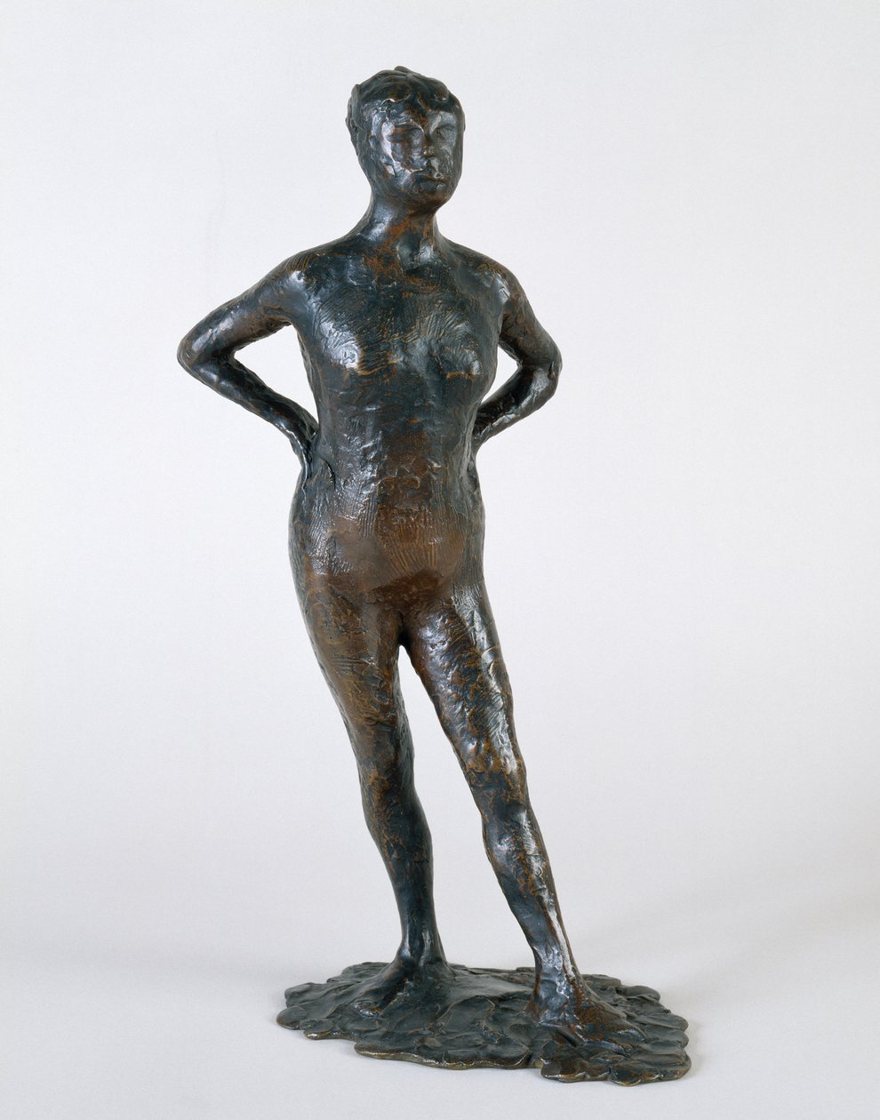 Danser i hvile, 1892–95 (bronse) av Edgar Degas