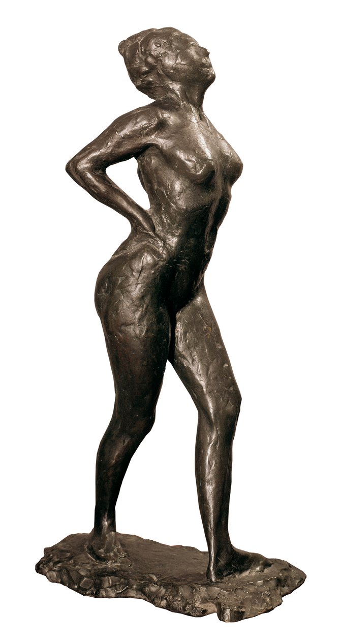 Danser i ro, skulptur av Edgar Degas, ca. 1882-95 av Edgar Degas