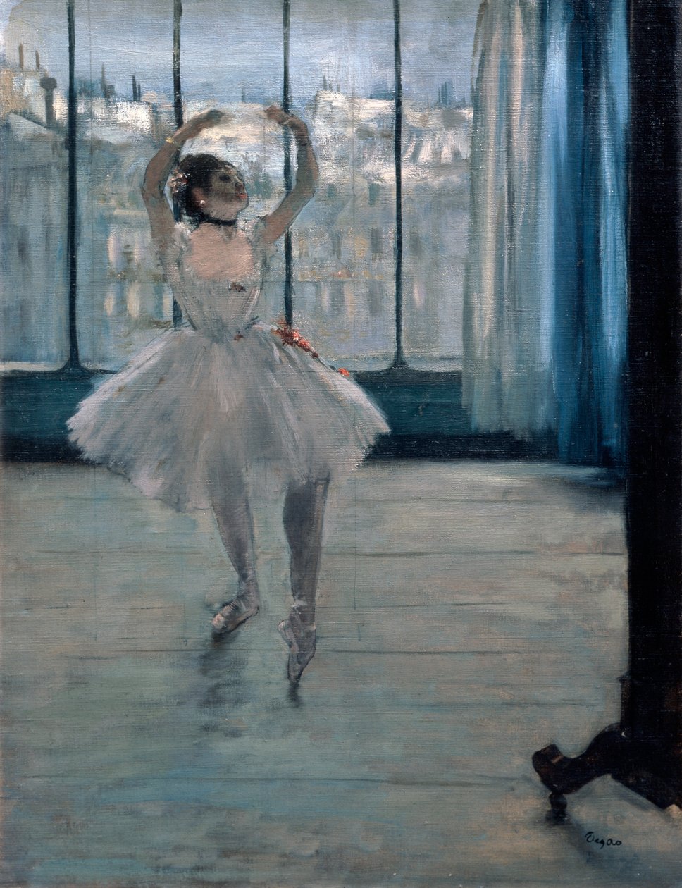 Danser hos fotografen, 1875 av Edgar Degas