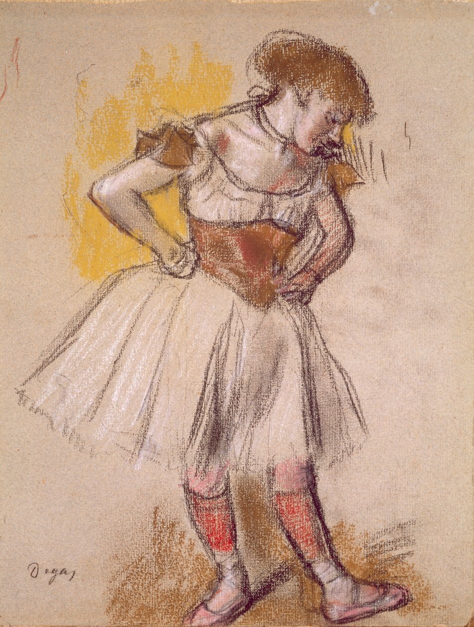Danser, ca. 1880 (pastell) av Edgar Degas