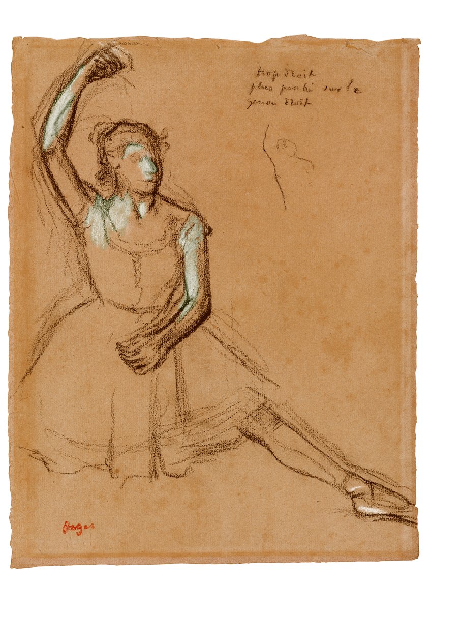 Danser sett forfra av Edgar Degas