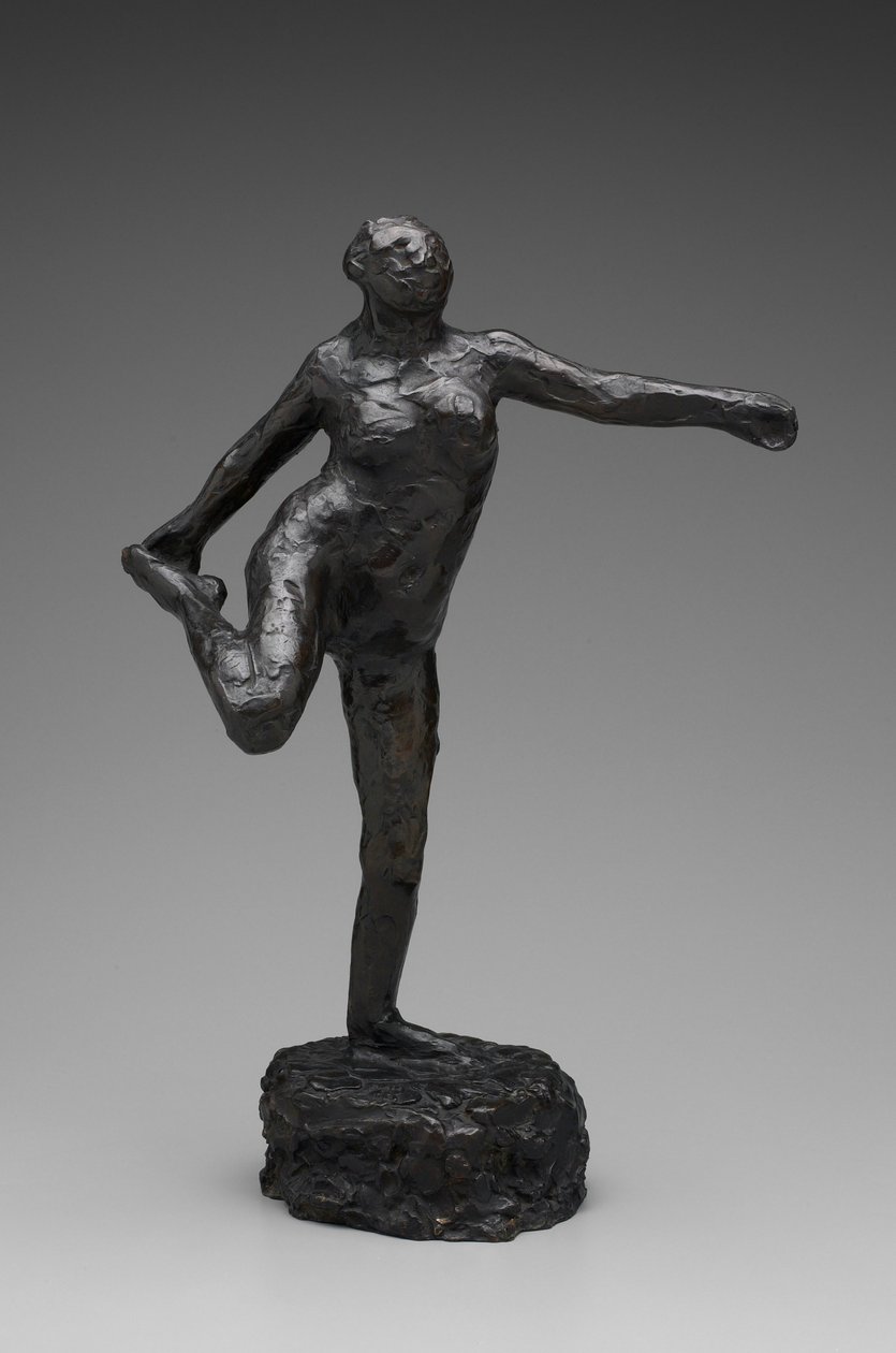 Danser i arabesk (bronse) av Edgar Degas