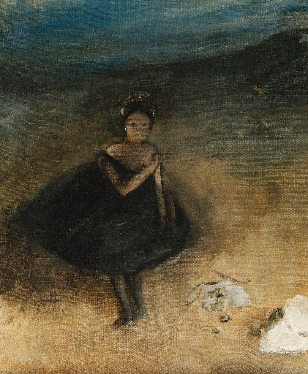 Danser med en bukett; Danseren med buketten, av Edgar Degas
