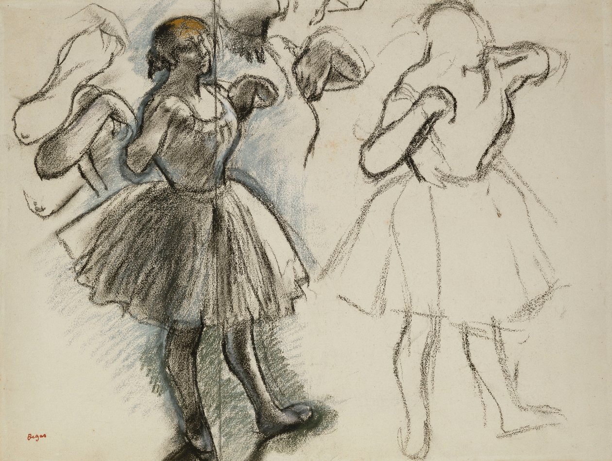 dansere; Dansere, av Edgar Degas