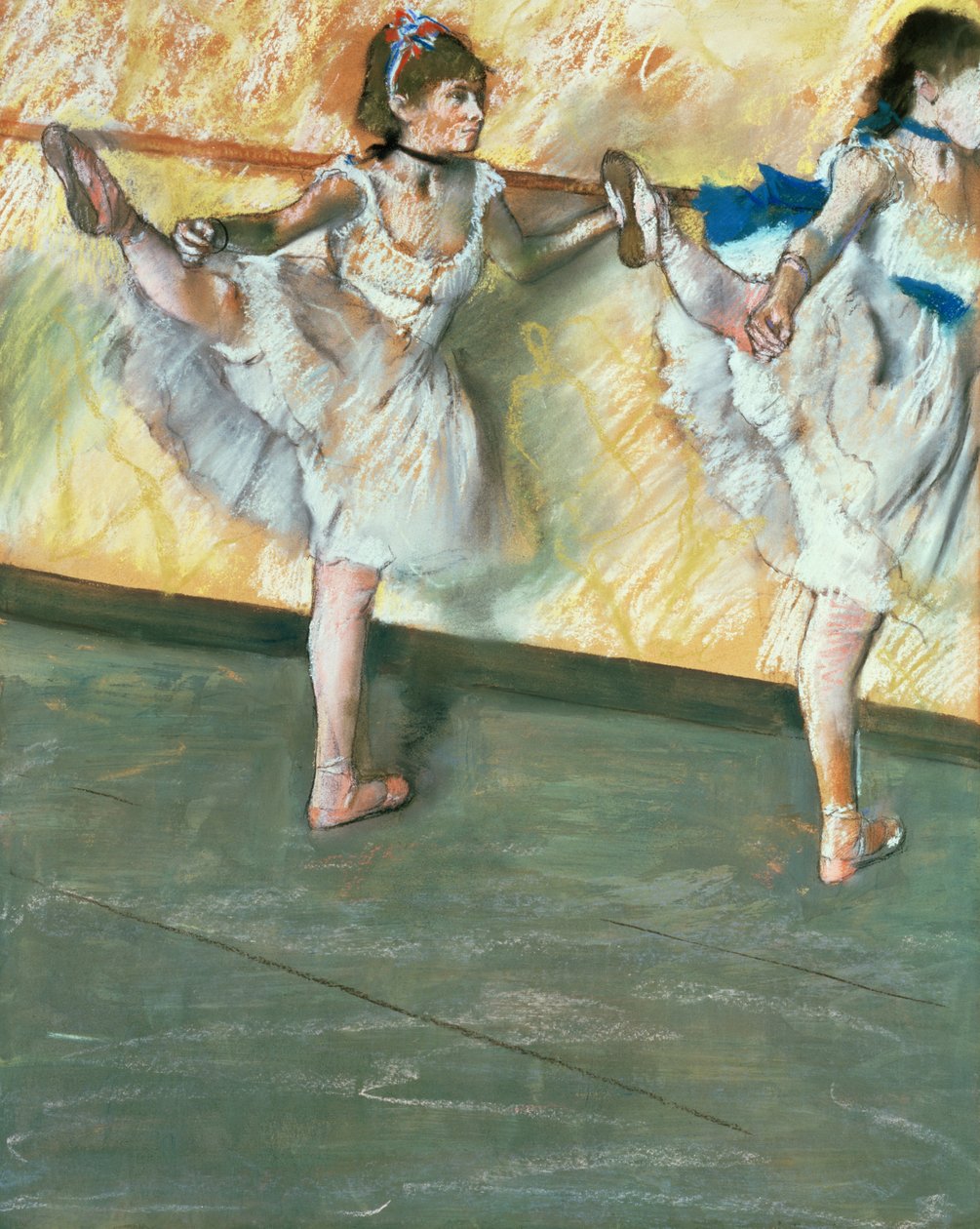 Dansere ved baren, ca. 1877-79 av Edgar Degas