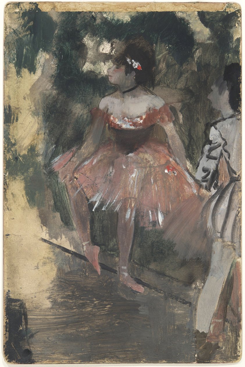 Dansere, ca. 1878 (olje og grafitt på kort) av Edgar Degas