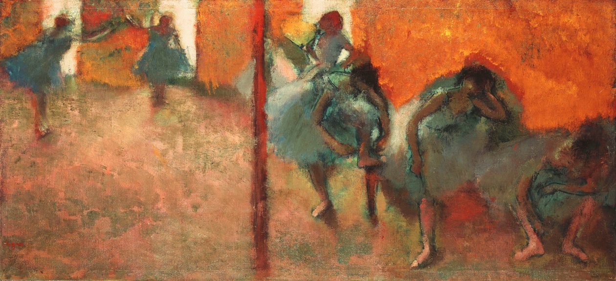 Dansere i et studio, 1900-05 av Edgar Degas
