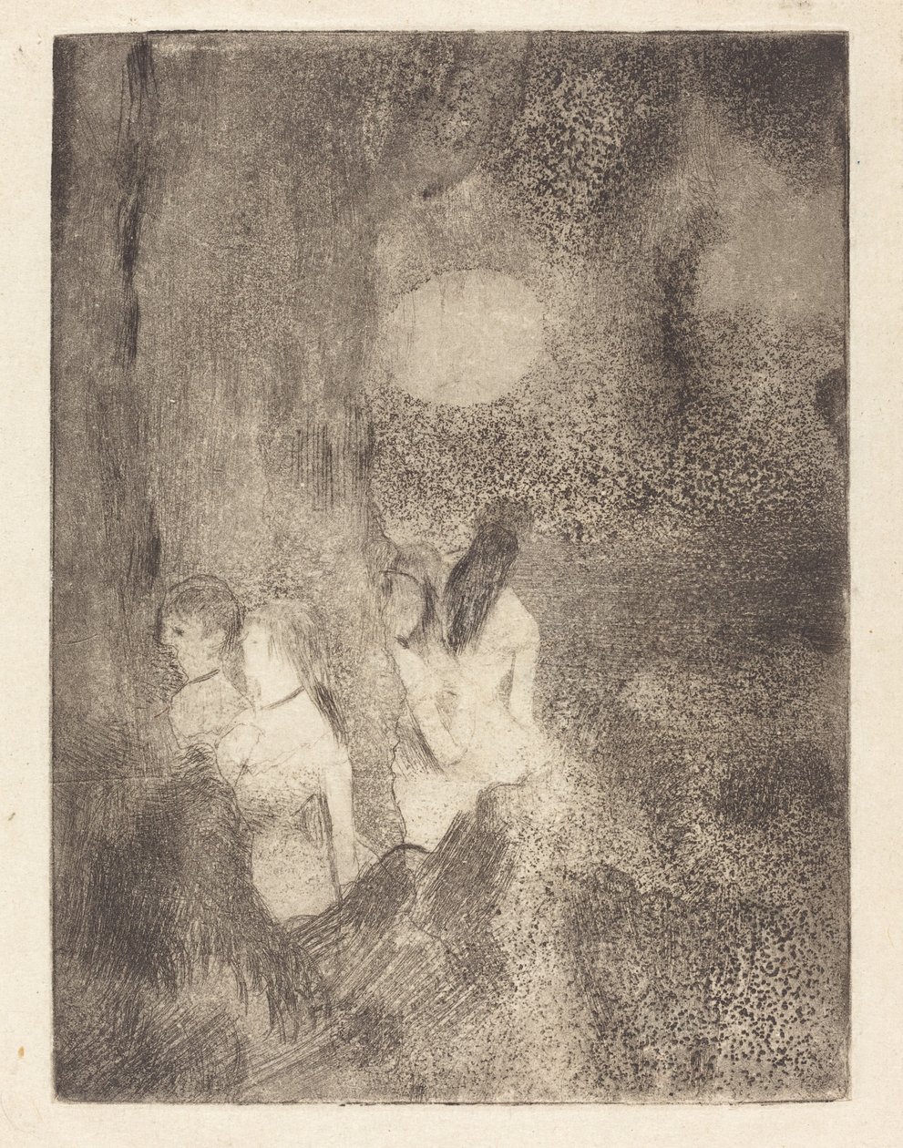 Dancers in the Wings, 18791880. av Edgar Degas