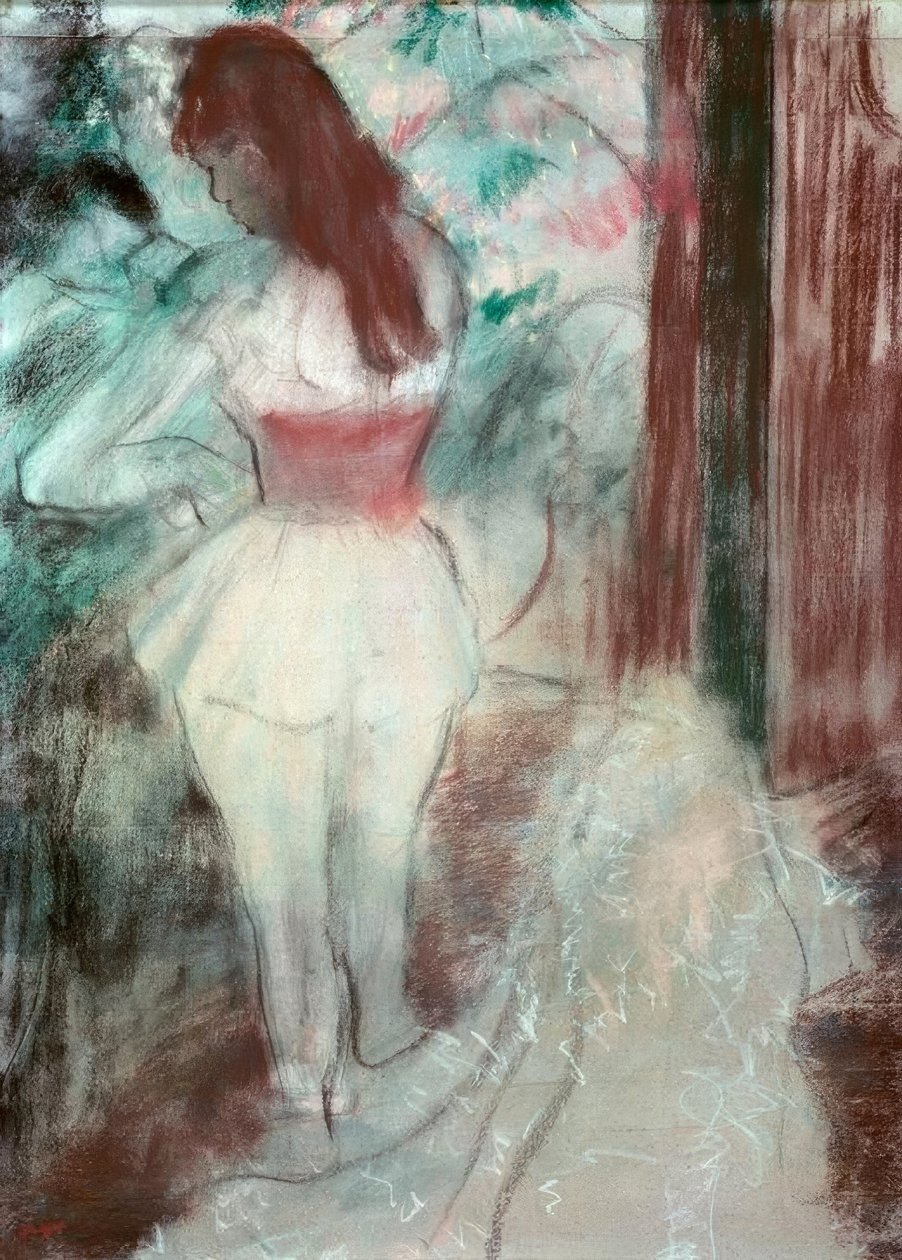Danserdressing av Edgar Degas