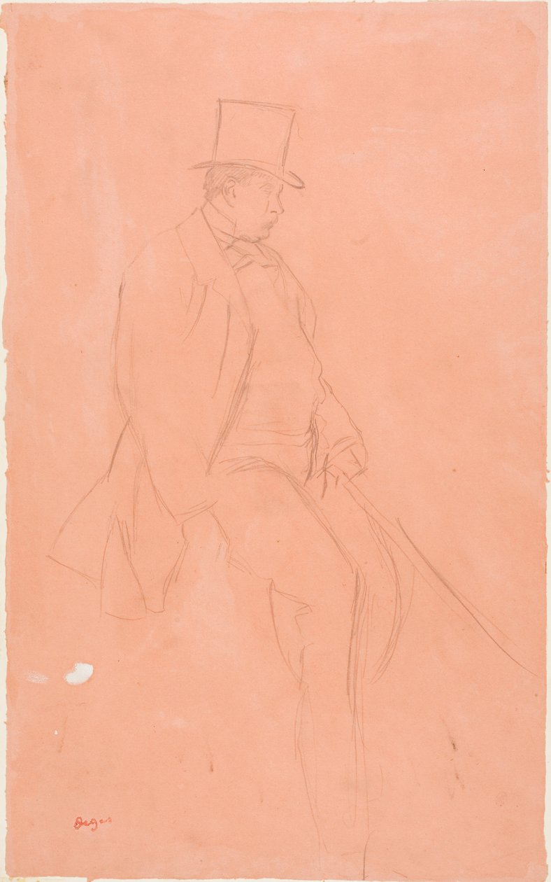 Gentleman Rider av Edgar Degas