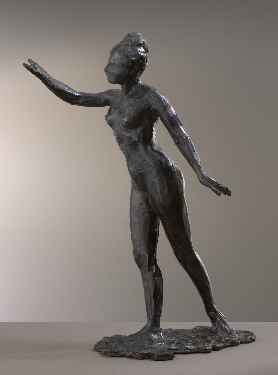Grand Arabesque, første gang, modellert ca. 1880-tallet, støpt 1919–21 av Edgar Degas