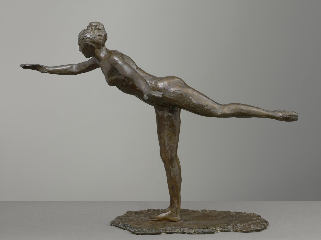 Grand Arabesque, andre gang, modellert ca. 1880-tallet, støpt 1919-21 av Edgar Degas
