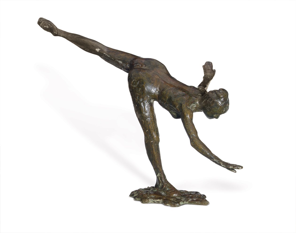 Grand Arabesque, tredje gang; Stor arabesk, tredje gang, ca. 1882-1895 av Edgar Degas