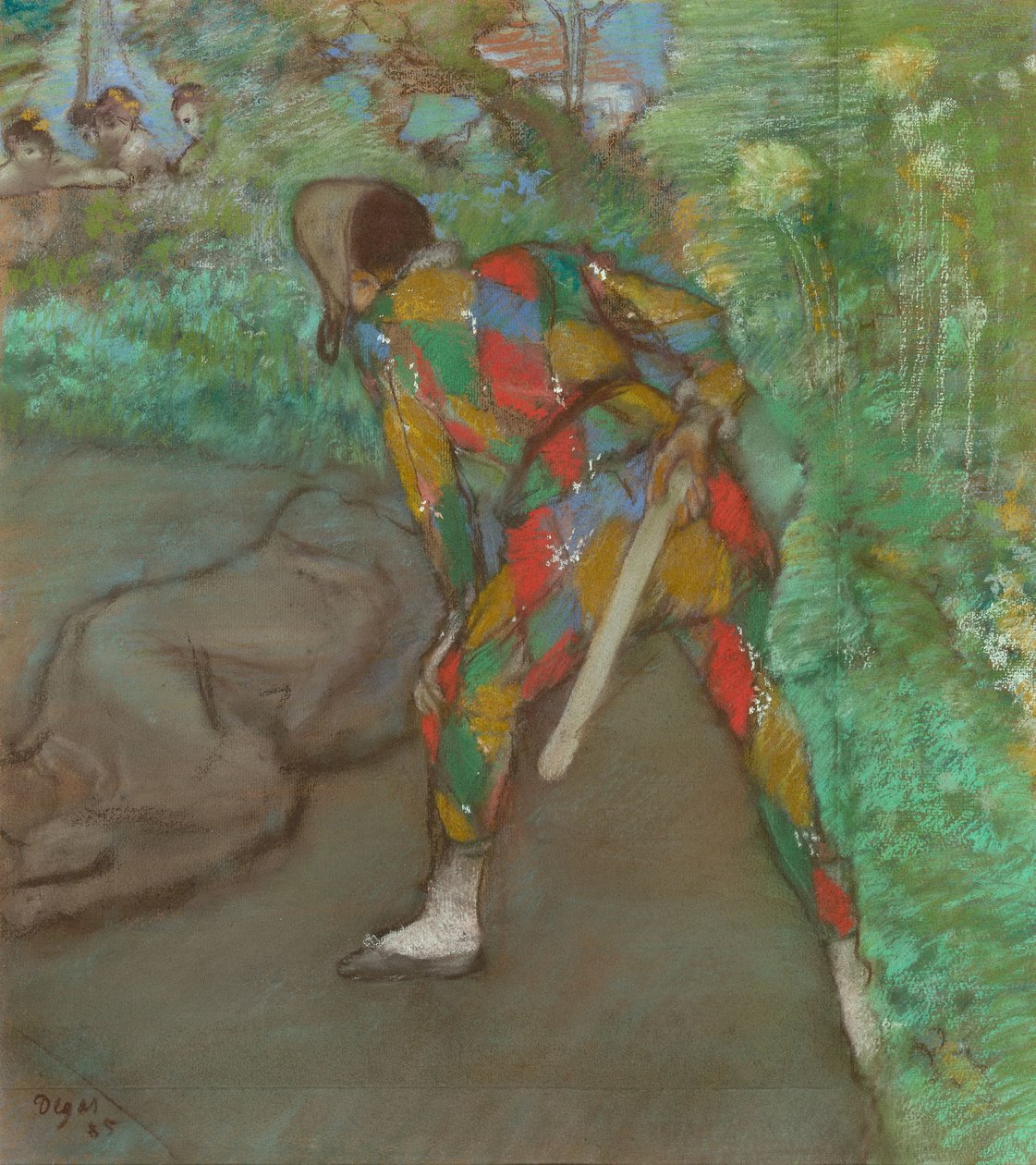 Harlekin av Edgar Degas