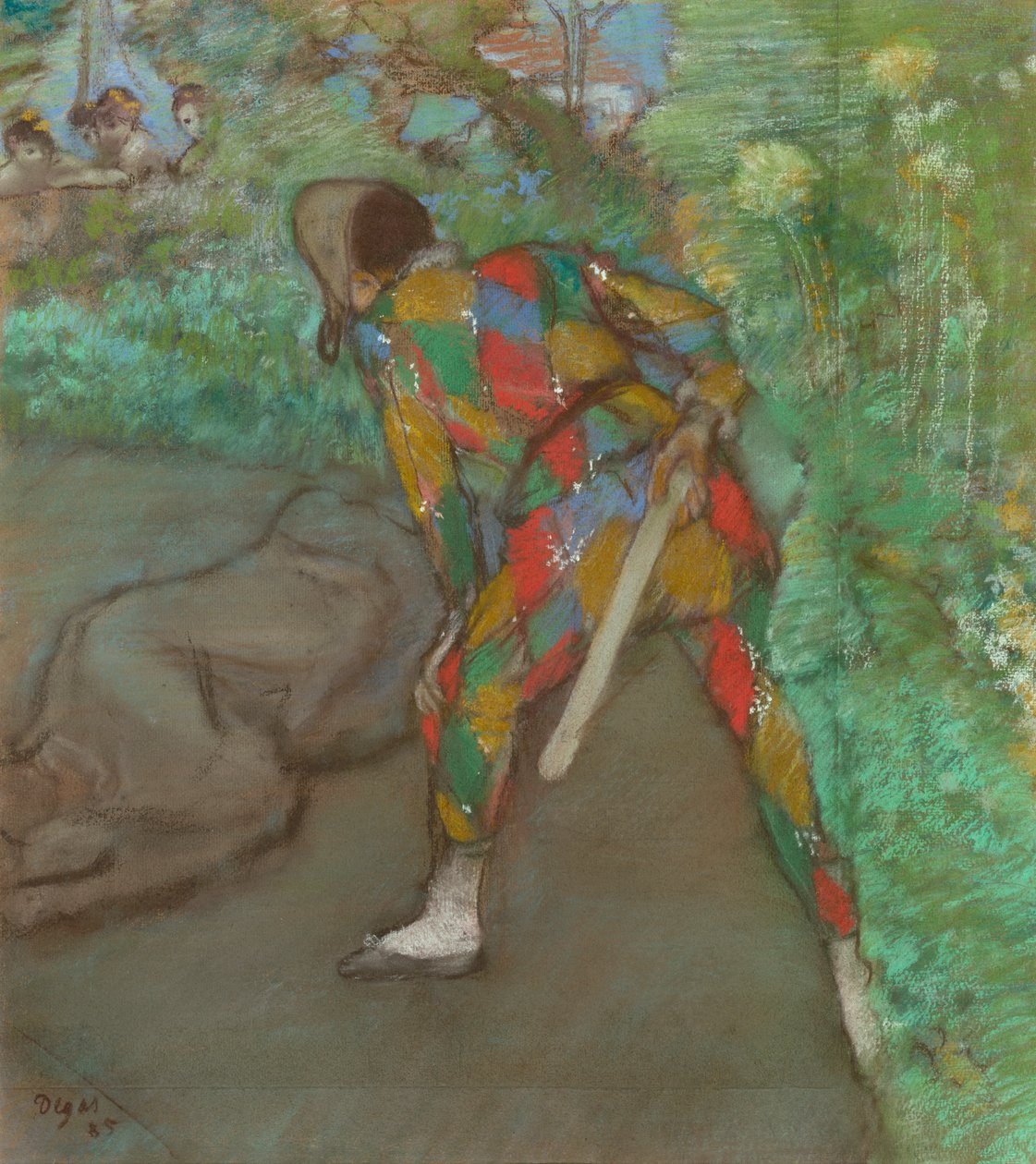 Harlekin av Edgar Degas