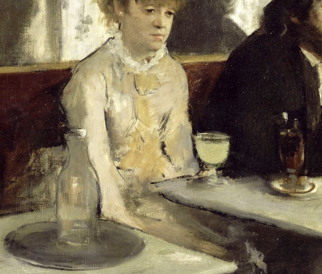 På en kafé eller L’Absinthe av Edgar Degas