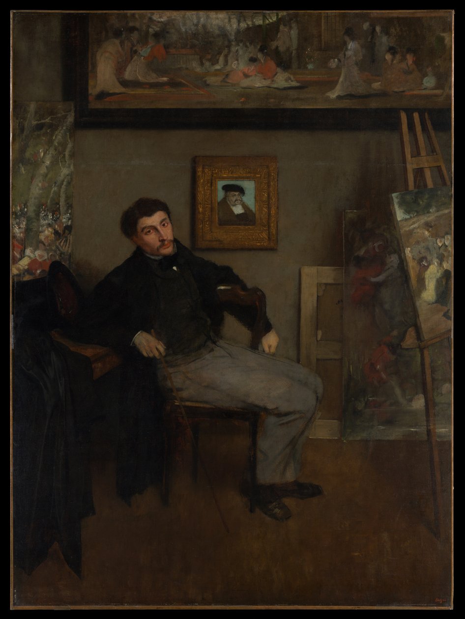 James-Jacques-Joseph Tissot (1836–1902) av Edgar Degas