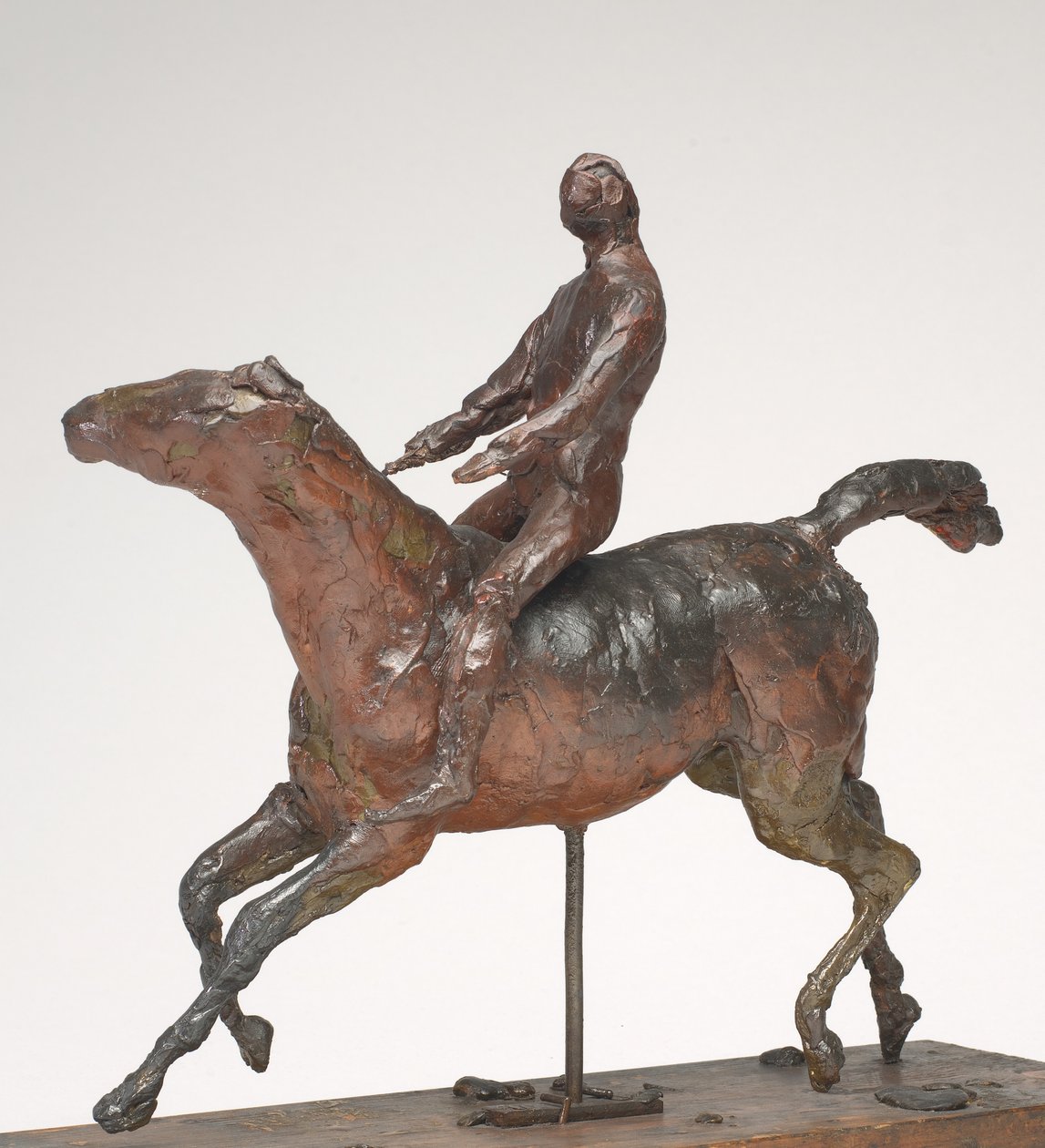 Jockey, midten av 1870-tallet. av Edgar Degas